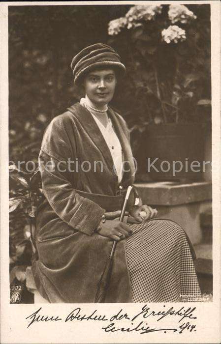 Adel Preussen Kronprinzessin Cecilie