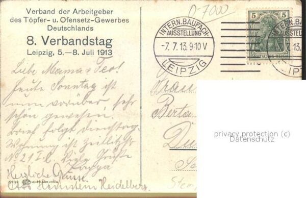 Bahnhof Leipzig Strassenbahn 8. Verbandstag – Bild 2