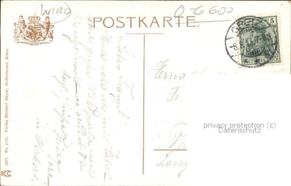 Verlag WIRO Wiedemann Nr. 1105 Greiz – Bild 2