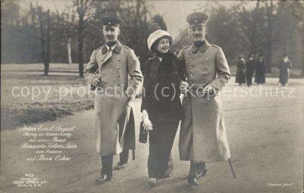 Adel Braunschweig Prinz Ernst August Prinz Oskar Victoria