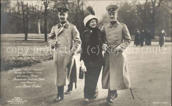 Adel Braunschweig Prinz Ernst August Prinzessin Viktoria