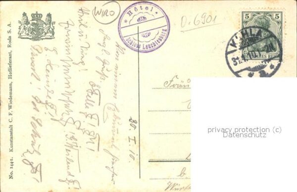Verlag WIRO Wiedemann Nr. 1441 Leuchtenburg – Bild 2