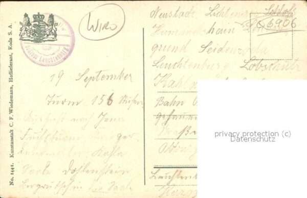 Verlag WIRO Wiedemann Nr. 1441 Leuchtenburg – Bild 2