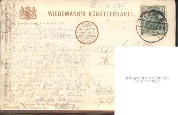 Verlag WIRO Wiedemann Nr. 2428 A Leuchtenburg – Bild 2