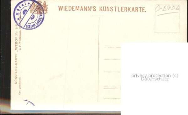 Verlag Wiedemann WIRO Nr. 1444 B Leuchtenburg – Bild 2