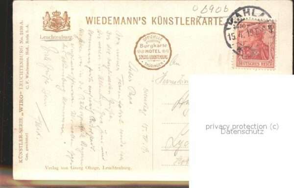 Verlag WIRO Wiedemann Nr. 2430 A Leuchtenburg – Bild 2