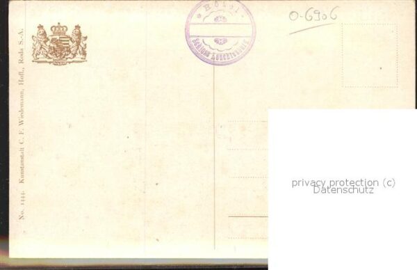 Verlag WIRO Wiedemann Nr. 1444 Leuchtenburg – Bild 2