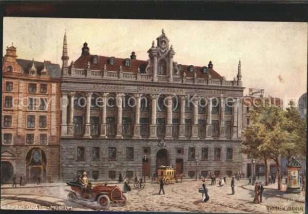 Verlag Tucks Oilette Nr. 682 B Leipzig Grassi-Museum