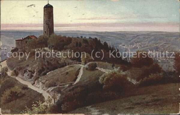 Verlag WIRO Wiedemann Nr. 2433 A Jena Fuchsturm