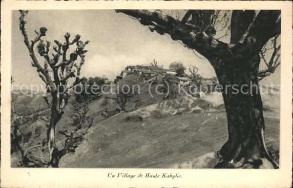 Algerien Un village de Haute Kabylie