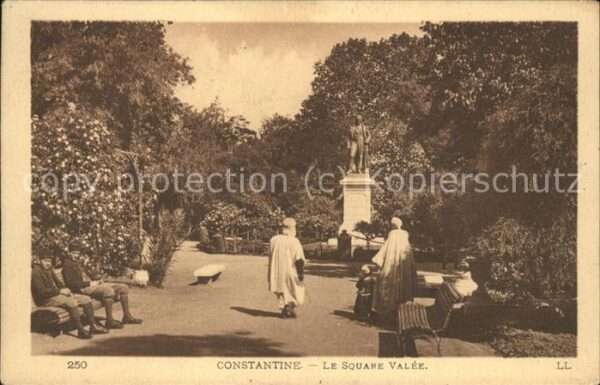 Constantine Algerien Le Square Valee Monument