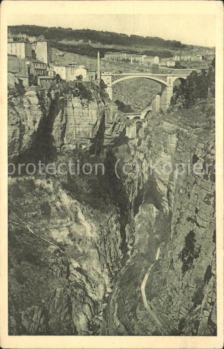 Constantine Algerien Pont d_El Kantara et Chemin des Tourist