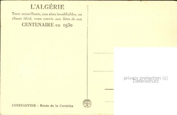 Constantine Algerien Route de la Corniche Gorges Fetes du Ce – Bild 2