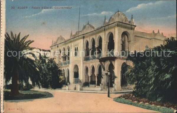 Alger Algerien Palais d_Ete du Gouverneur