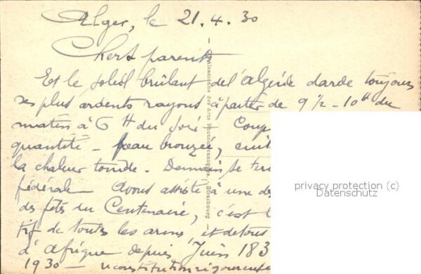 Alger Algerien Cathedrale et le Palais du Gouverneur – Bild 2