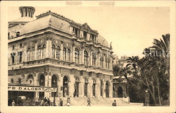 Alger Algerien Opera Cafe d_Alger