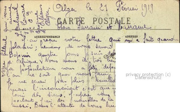 Alger Algerien Interieur de Notre Dame d_Afrique – Bild 2
