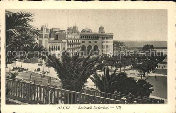 Alger Algerien Boulevard Laferriere