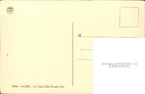 Alger Algerien Palais d_Ete Facade Sud – Bild 2