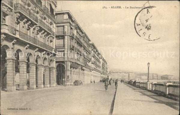 Alger Algerien Boulevard Carnot