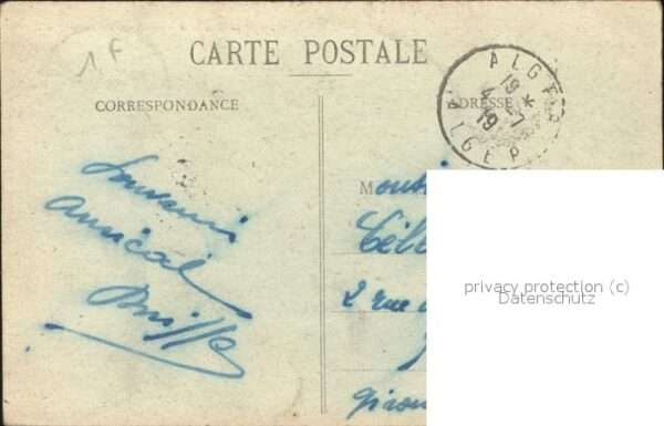 Alger Algerien Boulevard Carnot – Bild 2