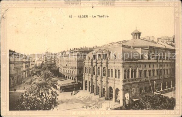 Alger Algerien Theatre Municipal
