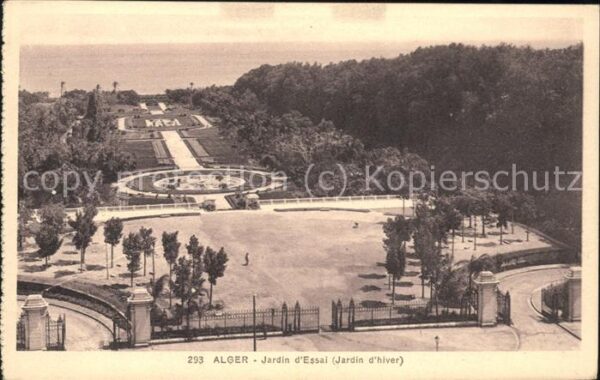 Alger Algerien Jardin d_essai Jardin d'hiver