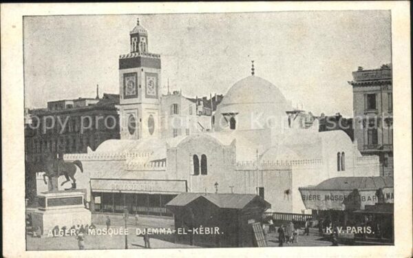 Alger Algerien Mosquee Djemaa El Kebir Monument