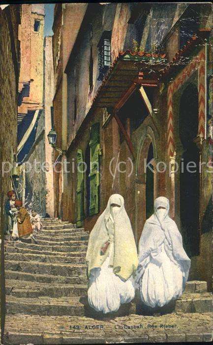 Alger Algerien La Casbah Rue Kleber