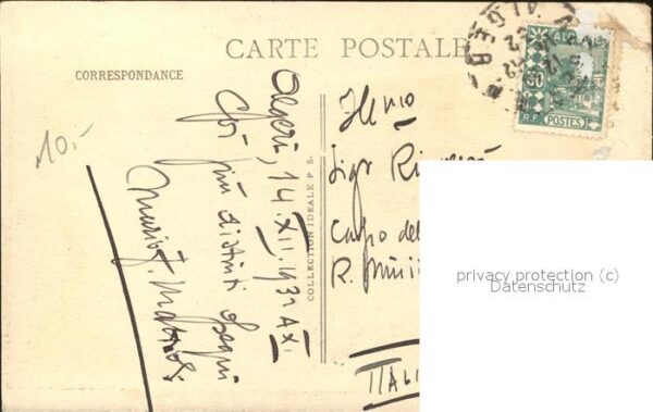 Alger Algerien Boulevard Laferriere et la Grande Poste – Bild 2