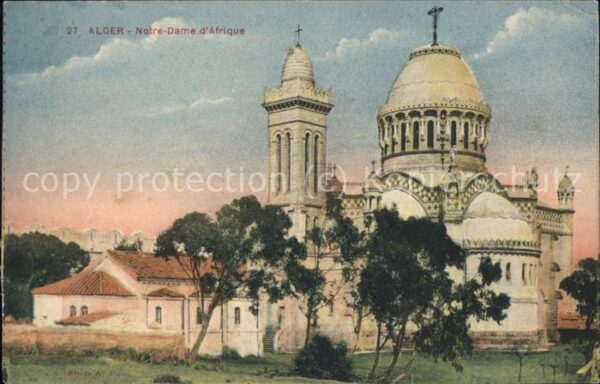 Alger Algerien Notre Dame d_Afrique