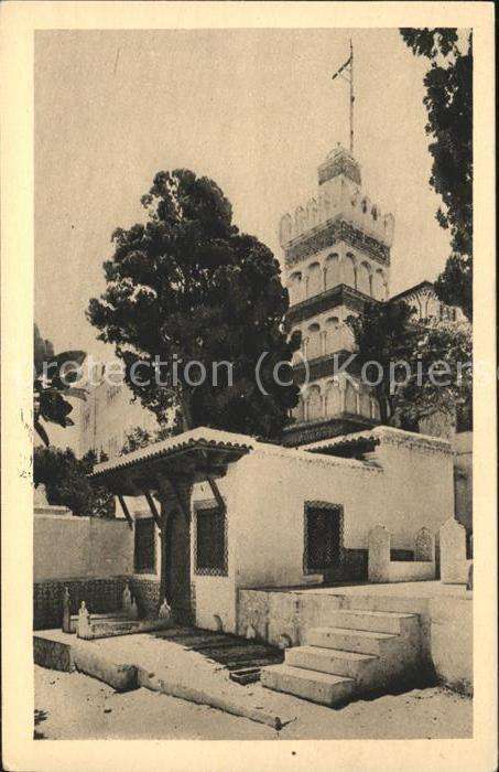 Alger Algerien Mosquee de Sidi Abderrahmane Fetes du C