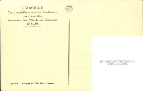 Alger Algerien Mosquee de Sidi Abderrahmane Fetes du C – Bild 2
