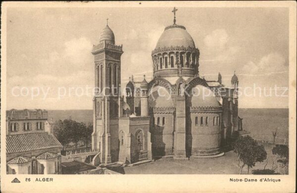 Alger Algerien Notre Dame d_Afrique