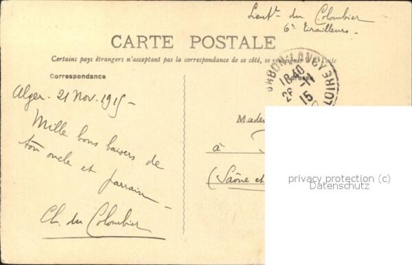 Alger Algerien Notre Dame d_Afrique – Bild 2