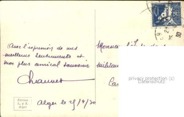 Alger Algerien Place du Gouvernement et la Mosquee Sta – Bild 2