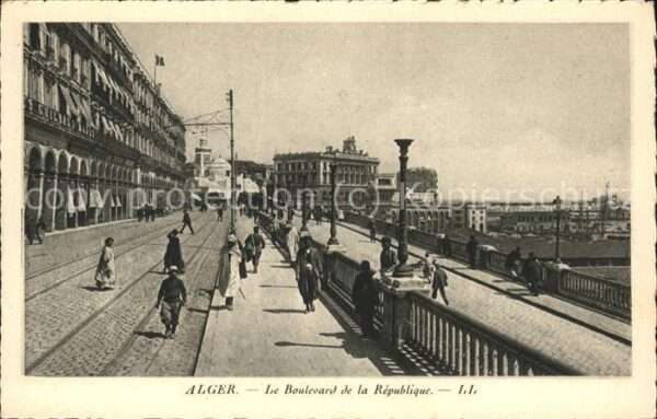 Alger Algerien Boulevard de la Republique