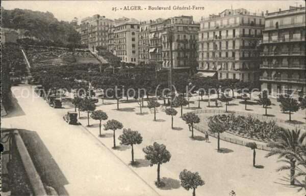 Alger Algerien Boulevard General Farre