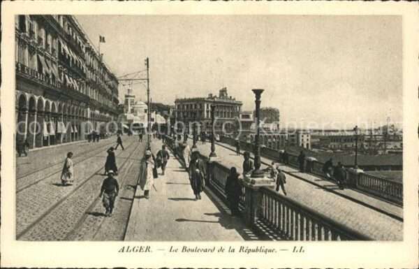 Alger Algerien Boulevard de la Republique