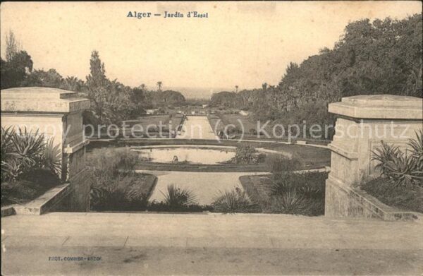Alger Algerien Jardin d_essai