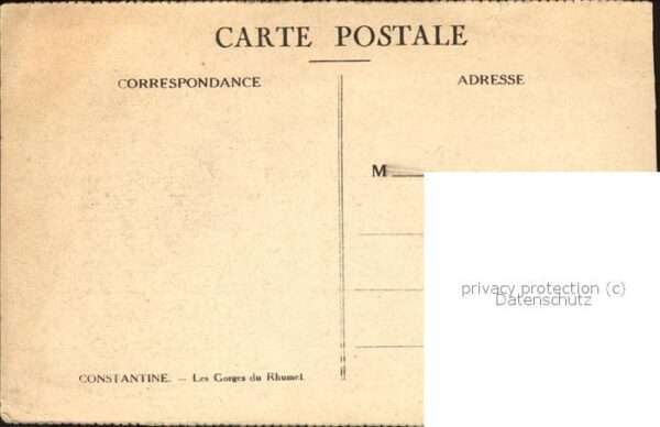 Constantine Algerien Les Gorges du Rhummel Schluchten – Bild 2