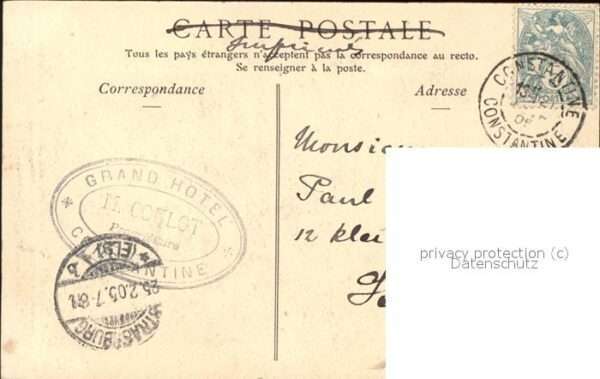 Constantine Algerien Entree des Gorges du Rhummel Schluchten – Bild 2