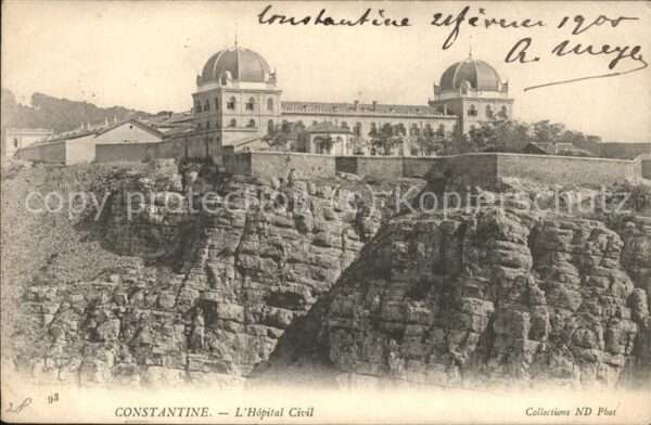 Constantine Algerien Hopital Civil