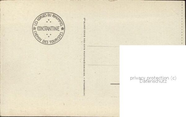 Constantine Algerien Route de Phillippeville et la Descente – Bild 2