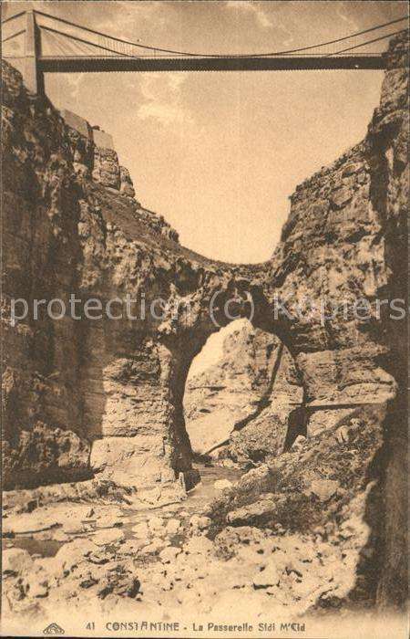 Constantine Algerien La Passerelle Sidi M'Cid Gorges Schluch