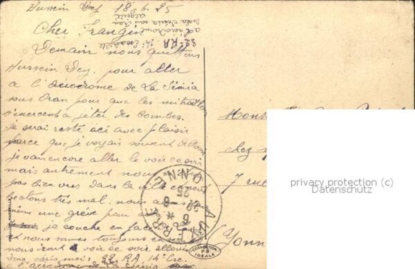 Alger Algerien Mauresque Costume de Ville Scenes et Ty – Bild 2