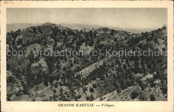 Kabylie Grande Kabylie Villages