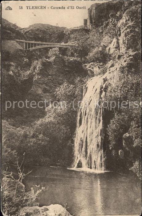 Tlemcen Cascade d_El Ourit Wasserfall