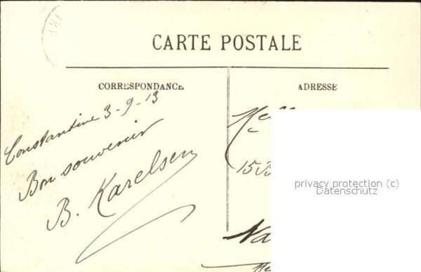 Constantine Algerien Le Lycee vu de la Route de la Corniche – Bild 2
