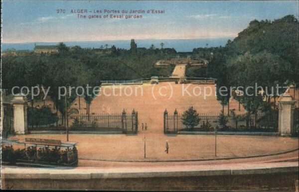 Alger Algerien Les Portes du Jardin d_essai